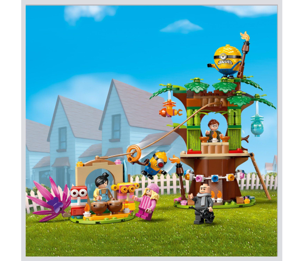 LEGO 75583 Rodzinna rezydencja Gru i minionków - 1274075 - zdjęcie 9